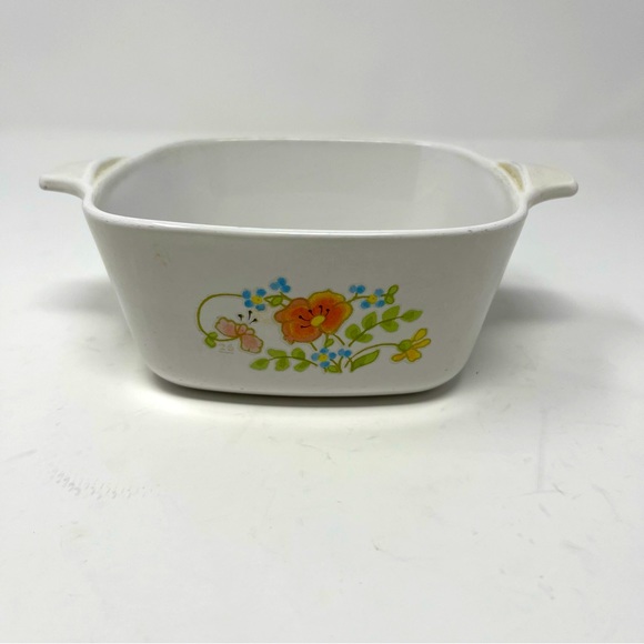 Corning Ware Wildflower Vintage Stamped Baking Dish Small P-43-B  700ml. No‎ Lid - Picture 3 of 10